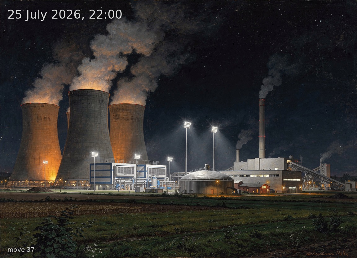 Grid Poet — 25 July 2026, 22:00