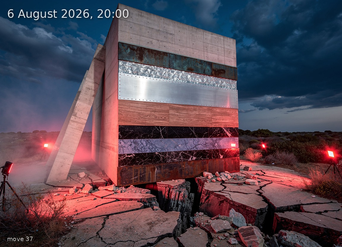 Data Monument — 6 August 2026, 20:00