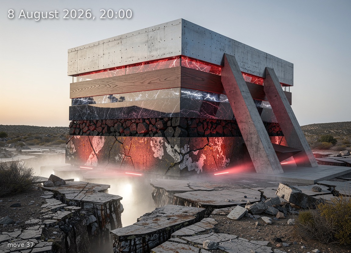 Data Monument — 8 August 2026, 20:00