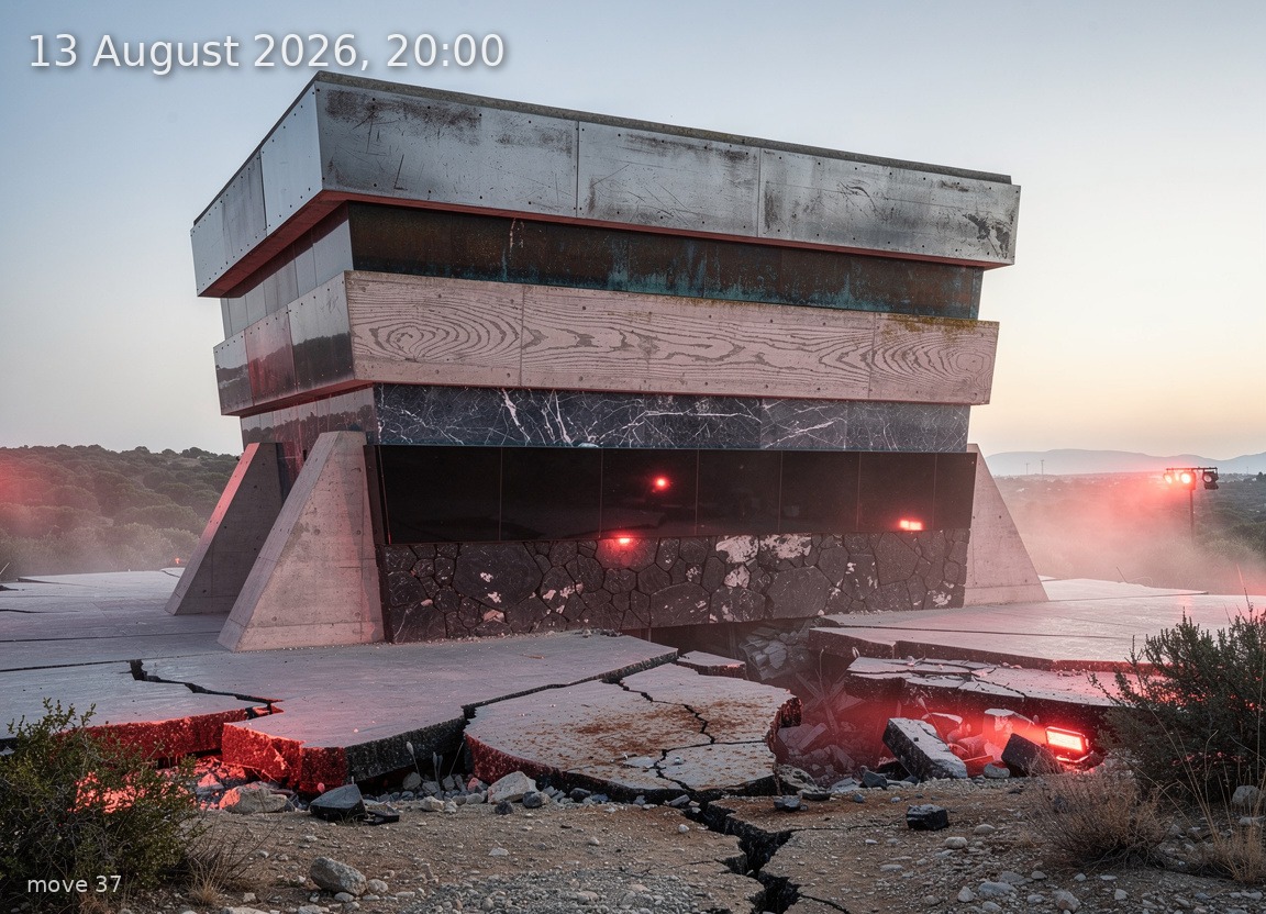 Data Monument — 13 August 2026, 20:00