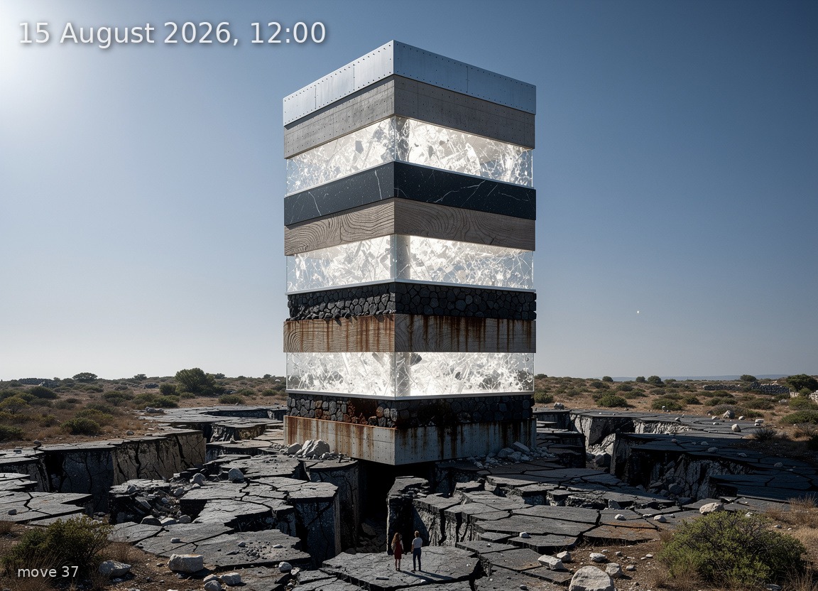 Data Monument — 15 August 2026, 12:00